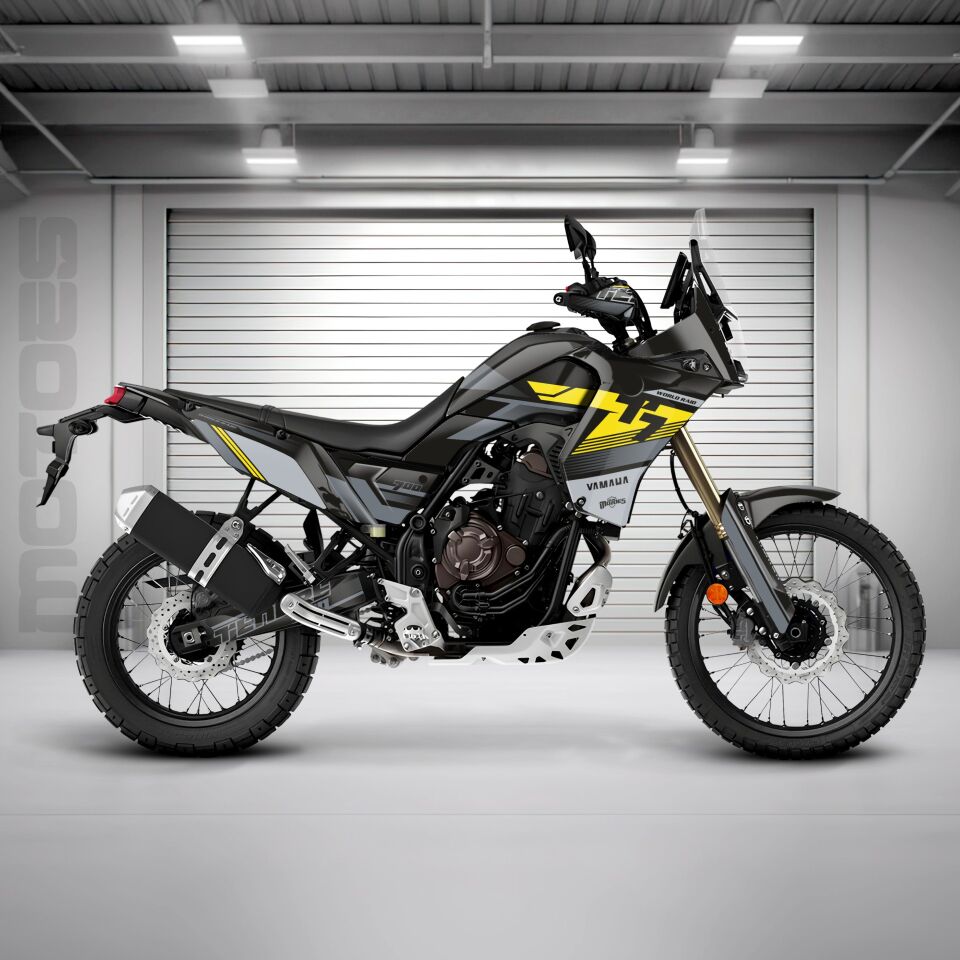 YAMAHA TENERE 700 İÇİN GRAFİK SETİ Tenere 700 - 2019 - Standart Matte