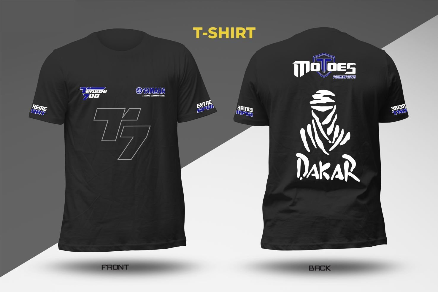 MOTOES T-SHIRT X Large - GRİ