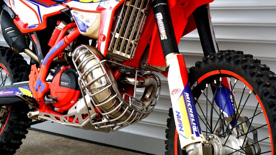 Beta 250/300 2T RR ve Racing 2020-2024 Tel ve Karter koruma Taban ve Tel Koruma