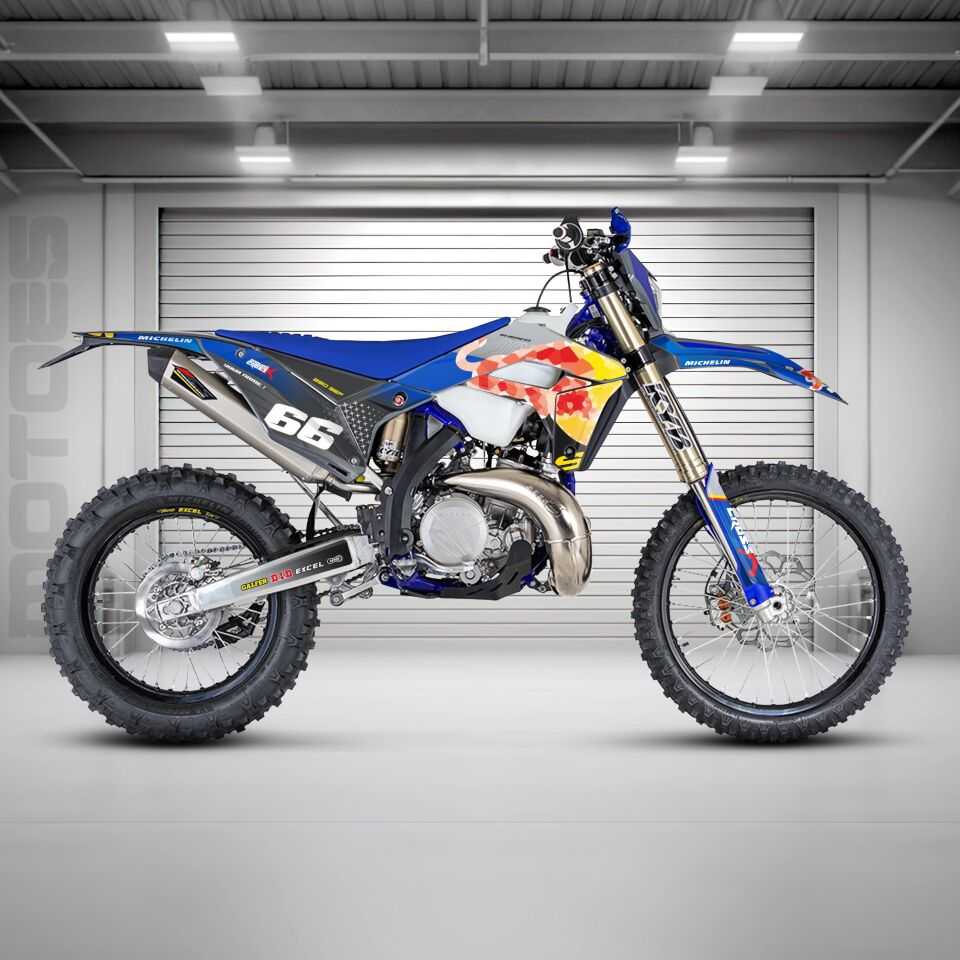 Sherco Modelleri İçin Grafik Kiti - Celestia SE-SEF 2024 - Standart Matte