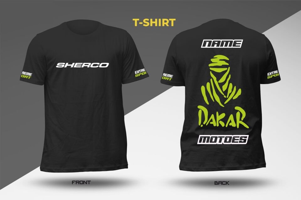 MOTOES T-SHIRT SHERCO