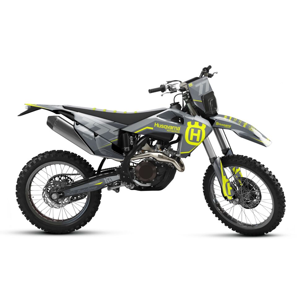 Husqvarna Modelleri için Grafik Kiti TE-FE 2017-2019 - Standart Mat