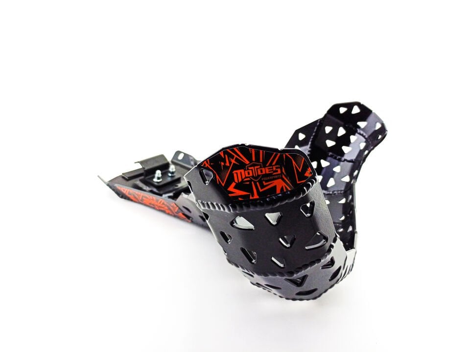 Pipe Guard Protection Plate for KTM-HUSKY-GASGAS 2023-2026 TBI 250/300 2T BLACK