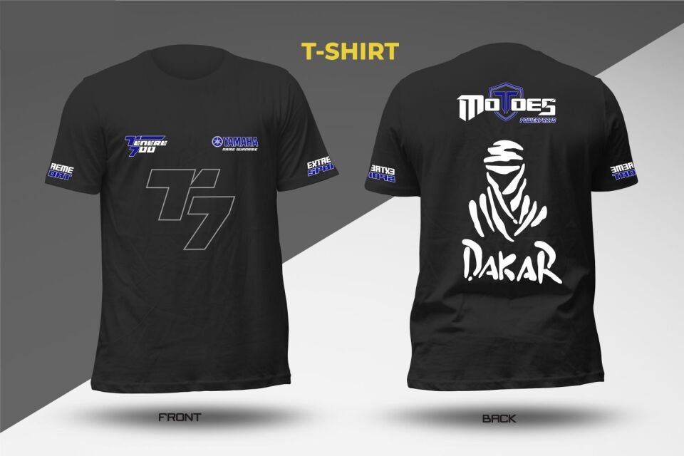 MOTOES T-SHIRT Large - MAVİ