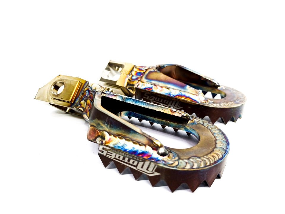 Motoes Paslanmaz Çelik Ayaklık Ofset TBI KTM HUSKY GASGAS 2023-2026 Modelleri İçin