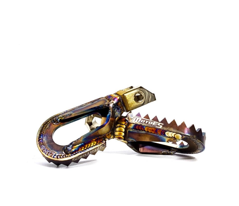 Motoes Paslanmaz Çelik Ayaklık Ofset TBI KTM HUSKY GASGAS 2023-2026 Modelleri İçin