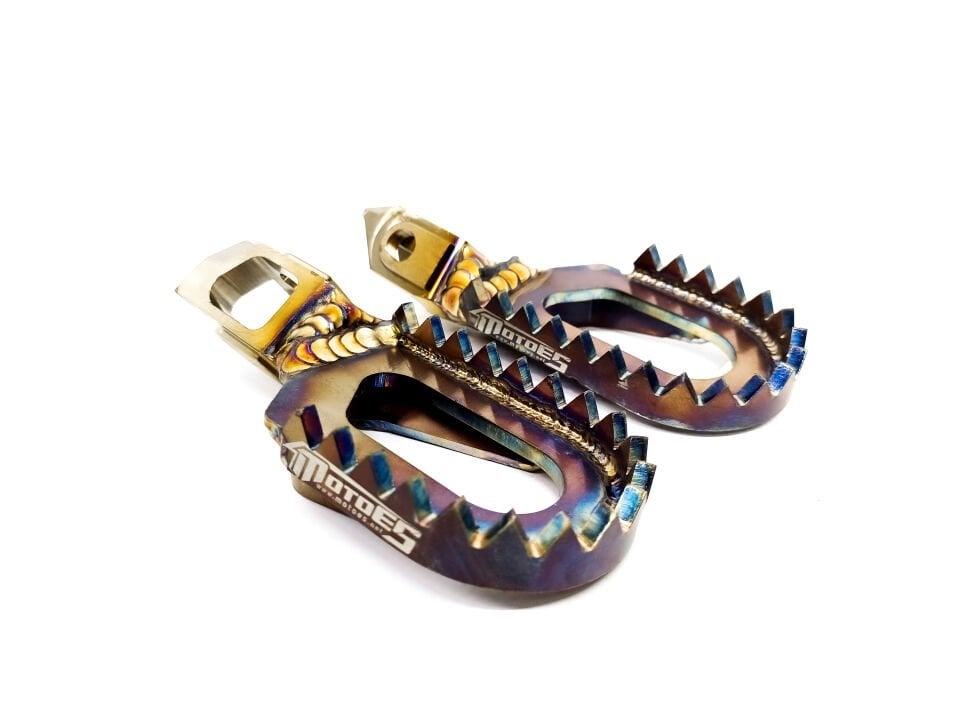 Motoes Paslanmaz Çelik Ayaklık Ofset TBI KTM HUSKY GASGAS 2023-2026 Modelleri İçin