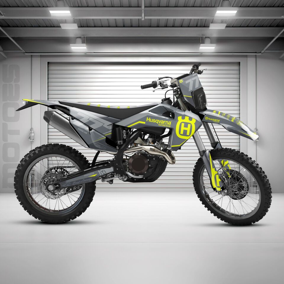 Husqvarna Modelleri için Grafik Kiti TC65 2024-2025 - Standart Parlaklık