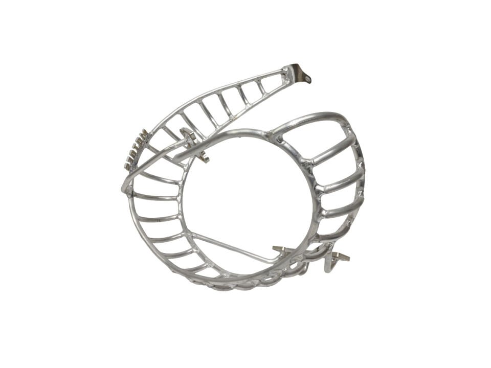 Sadece 1 kg - Beta 2020-2026 2T 250/300 RR-XPRO-RC için Kafes Tipi Egzoz Koruma Only Cage Guard