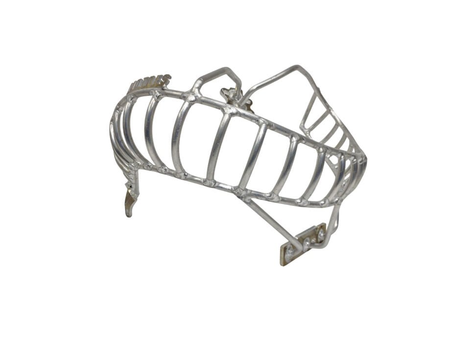 Sadece 1 kg - Beta 2020-2026 2T 250/300 RR-XPRO-RC için Kafes Tipi Egzoz Koruma Bash Plate + Cage Guard + Link Guard