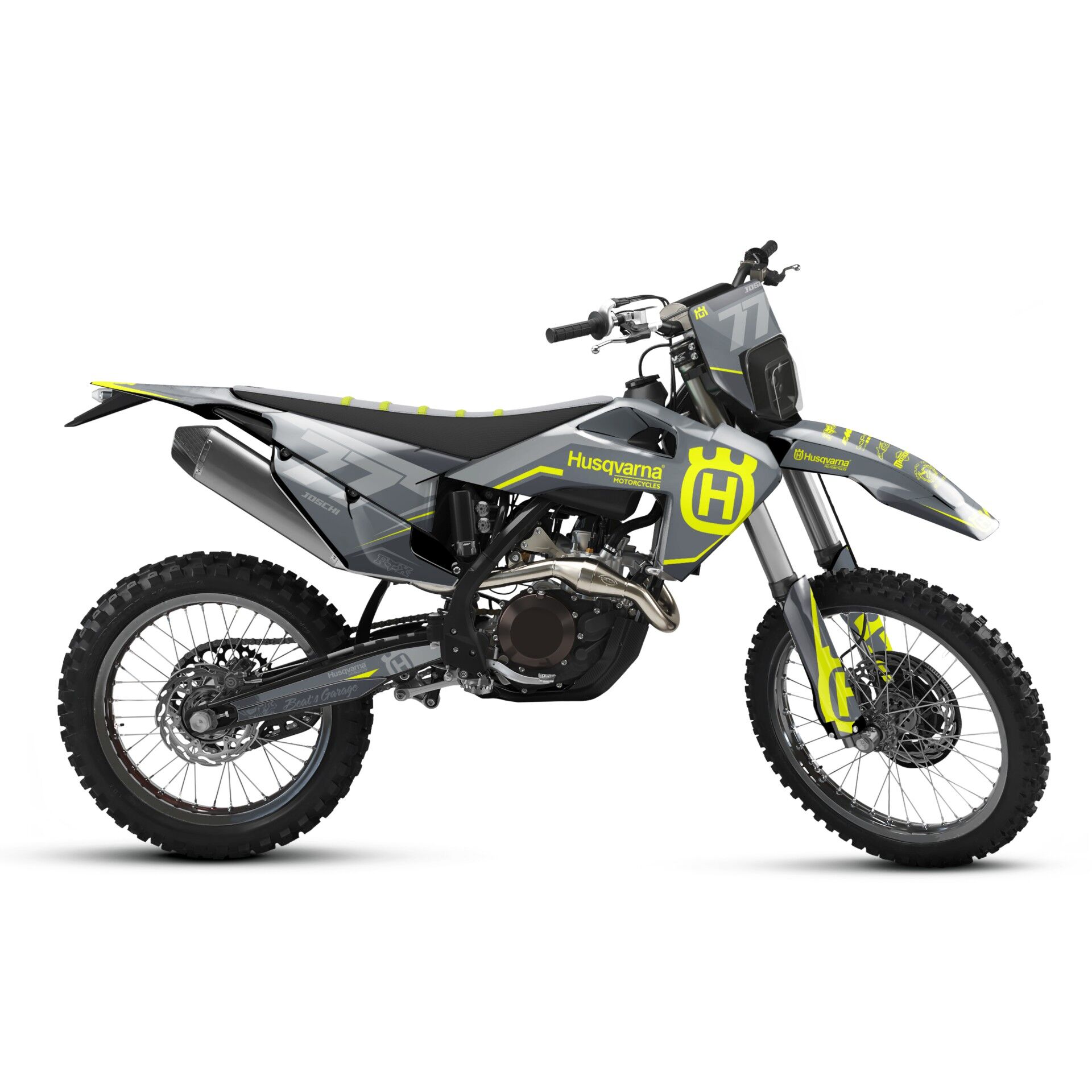 Husqvarna Modelleri için Grafik Kiti TE-FE 2013-2016 - Standart Parlaklık