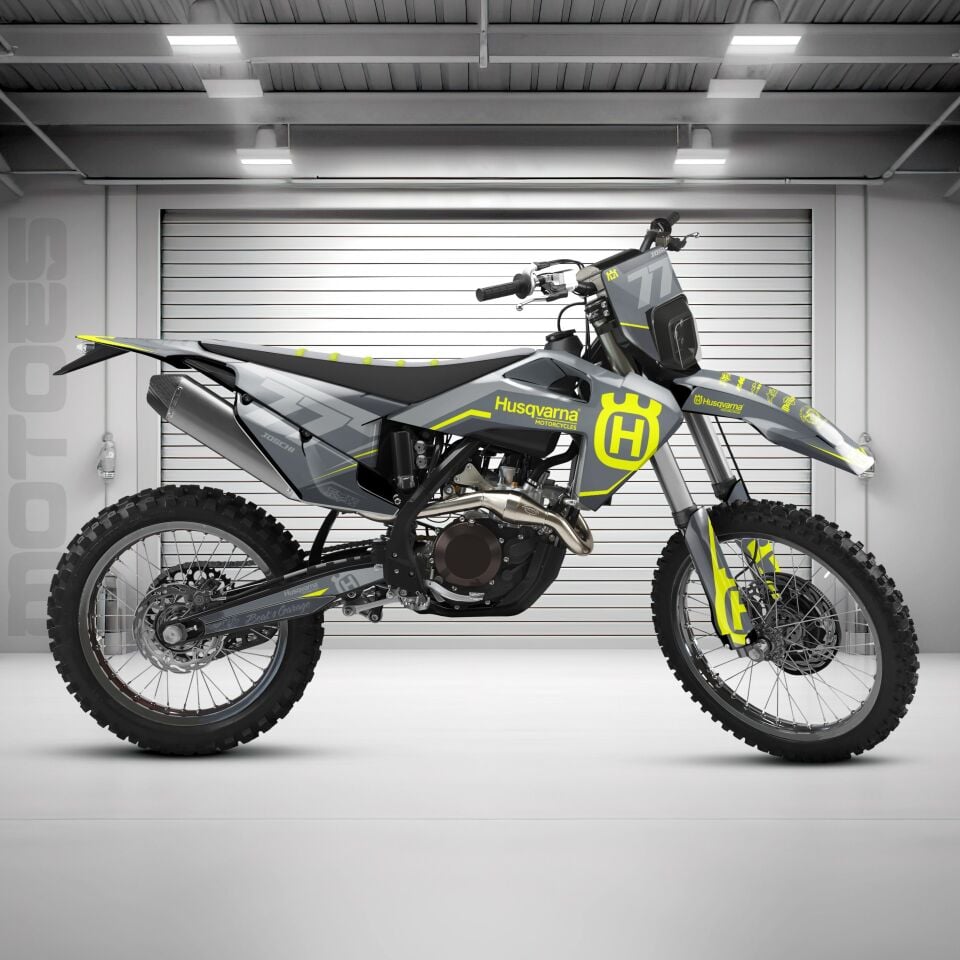 Husqvarna Modelleri için Grafik Kiti TC85 2025 - Standart Parlaklık