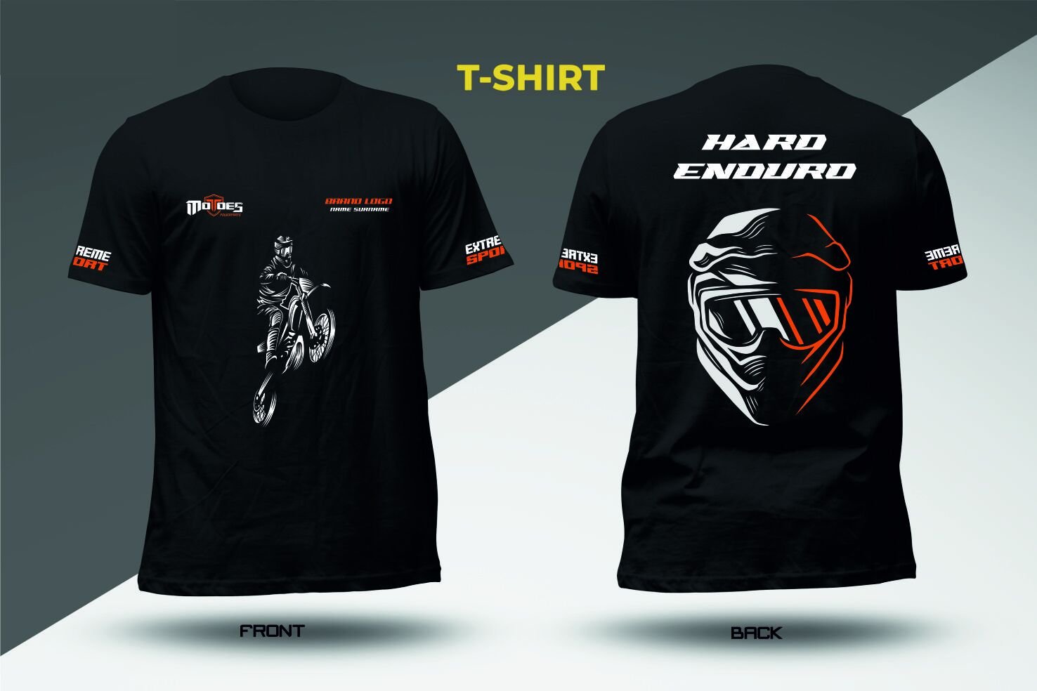 MOTOES T-SHIRT SHERCO - Turuncu - Küçük