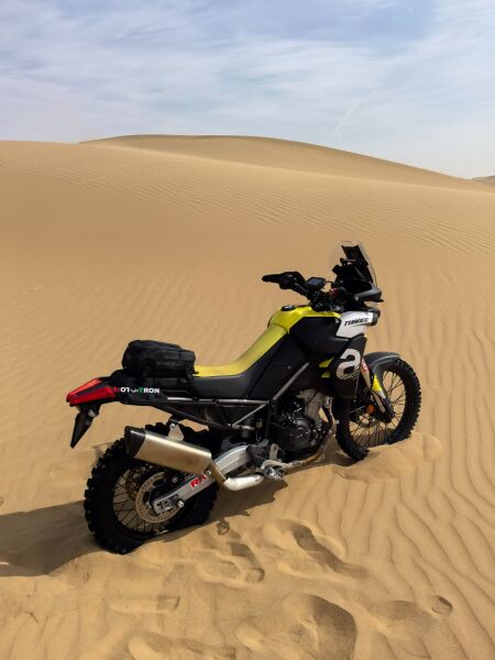 Aprilia Tuareg 660 Paslanmaz Çelik Egzoz Ön Borusu (Header) 2022-2025