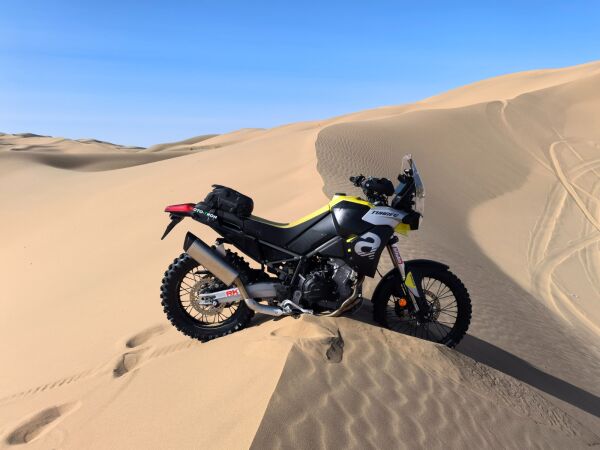 Aprilia Tuareg 660 Paslanmaz Çelik Egzoz Ön Borusu (Header) 2022-2025