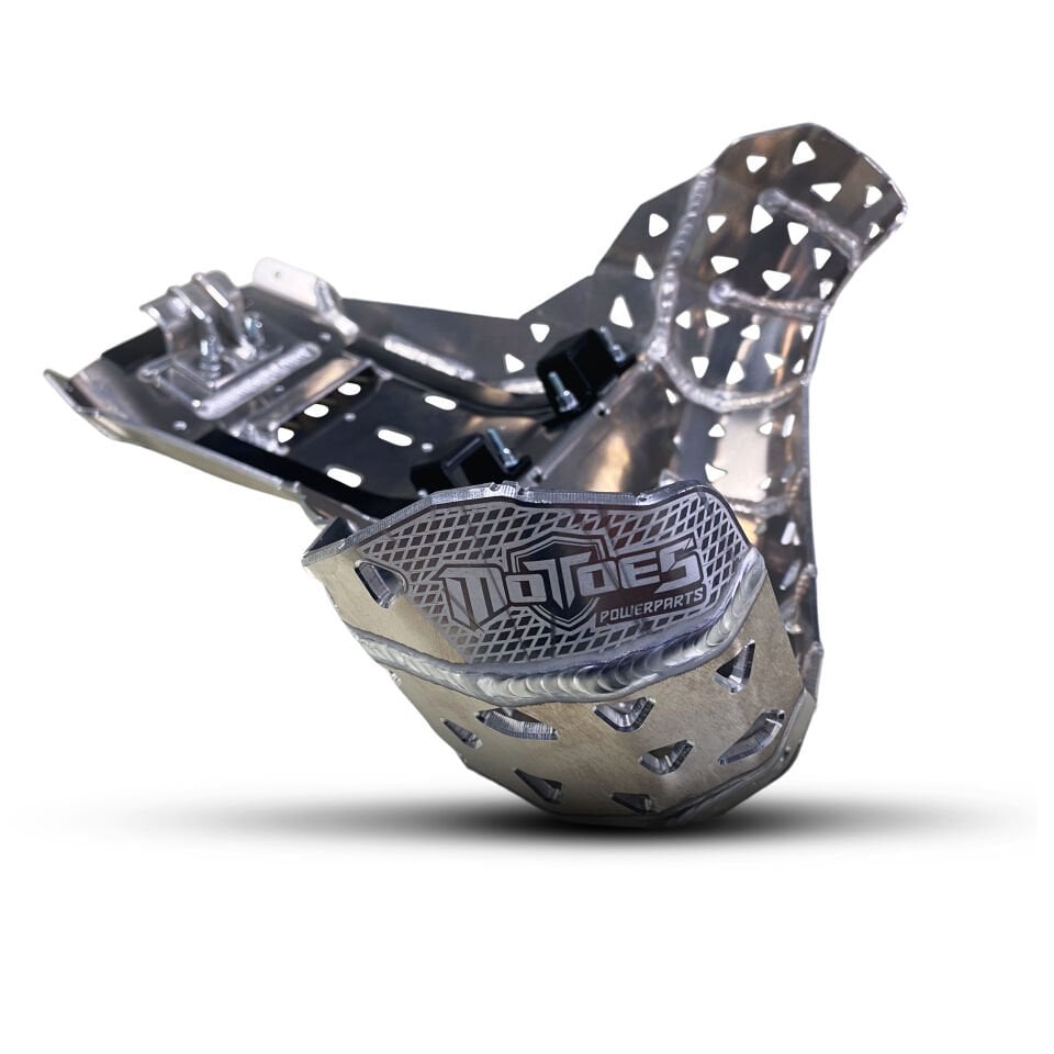 KTM-HUSKY-GASGAS 2023-2026 TBI 250/300 2T İçin Boru Korumalı Darbe Plakası