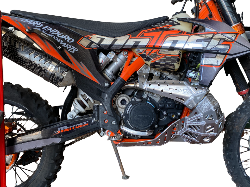 KTM/Husqvarna/GasGas 250-300 2T 2019-2023 Salyangoz Koruma Üst Uzatma
