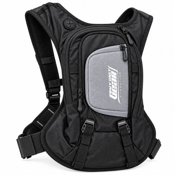 8 L Enduro Sırt Çantası + 3 L Su Torbası Seti – Sİyah