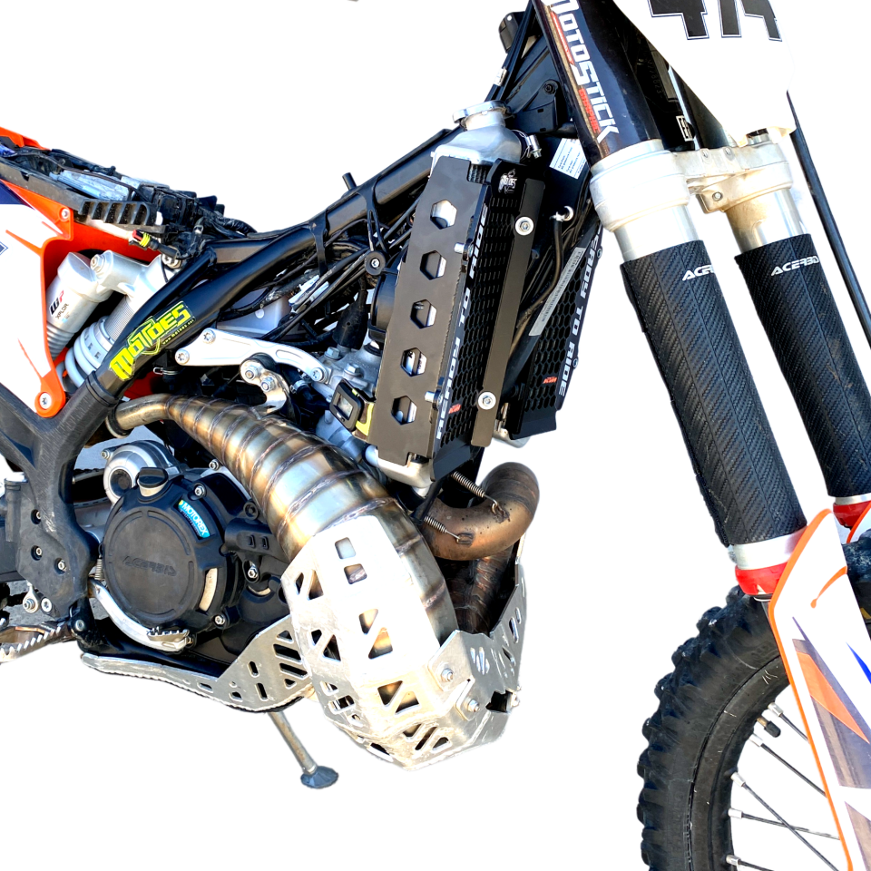 Radiator Protector and Digital Fan - GASGAS 2T/4T 2020-2025 MODEL RELAY