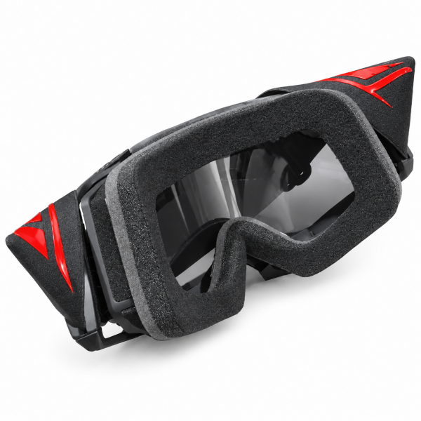 Enduro Gözlüğü – Çift Vizörlü Set Siyah