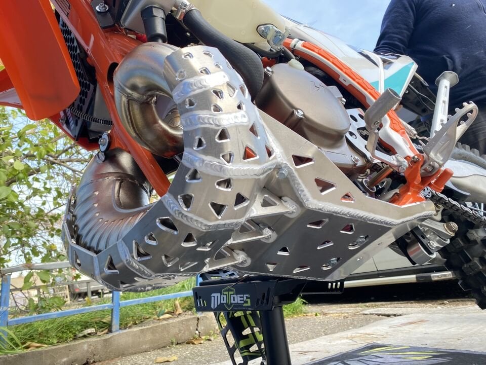 Hengjian -TrailEx -GPX 250 2T 2023 için BORU KORUYUCULU ÇARPIŞMA PLAKASI