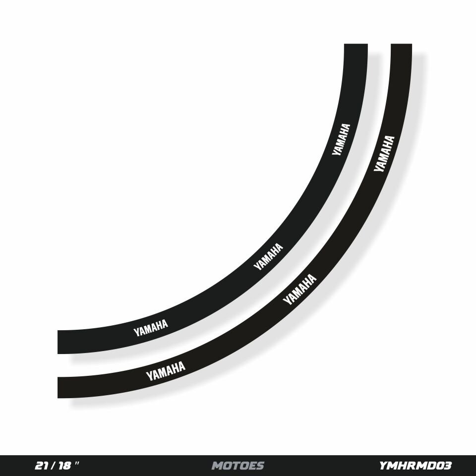 MOTOES JANT ÇIKARTMA SETİ - YAMAHA İÇİN Gloss