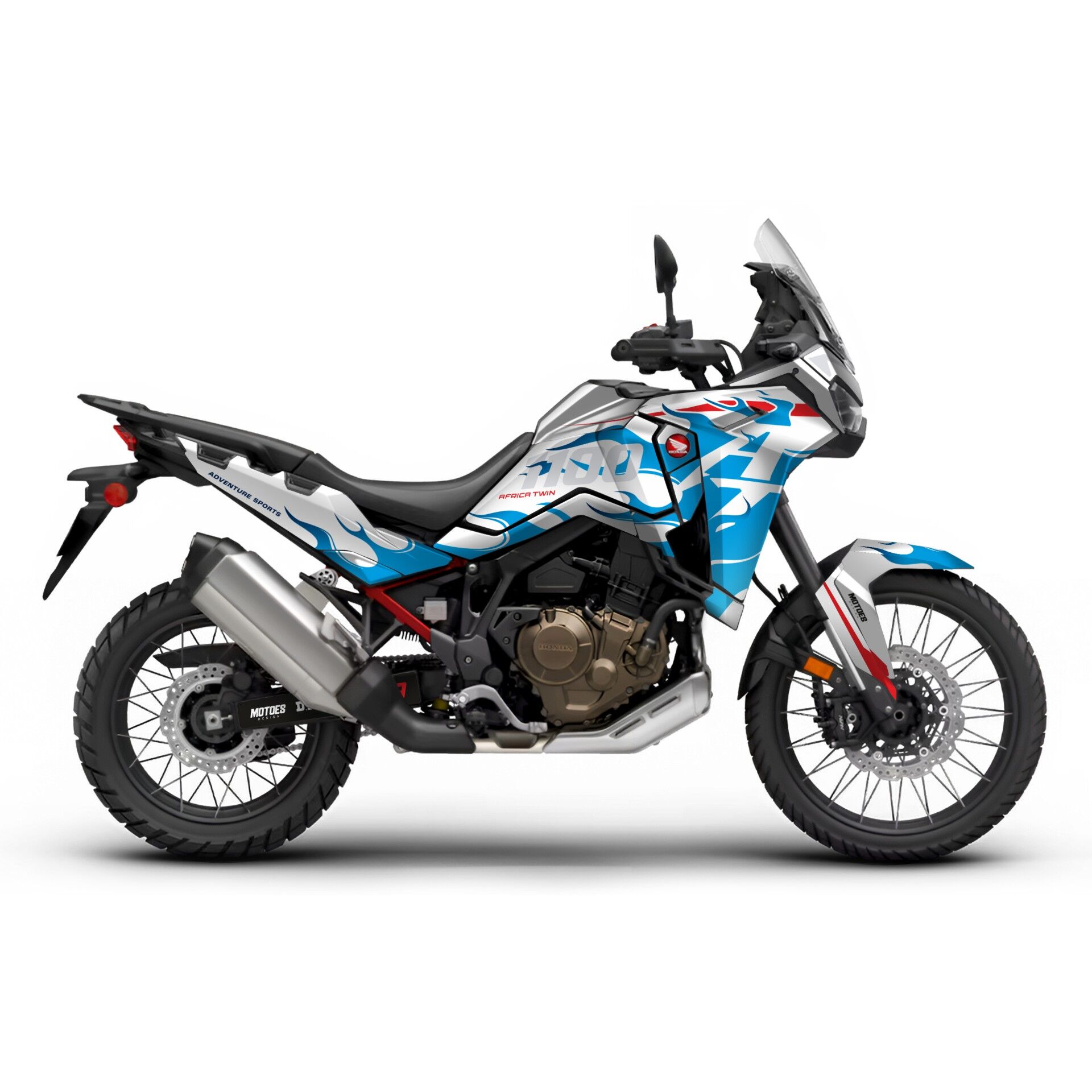Honda Africa Twin Grafik Kiti Africa Twin 2024-2025 - Standart Matte