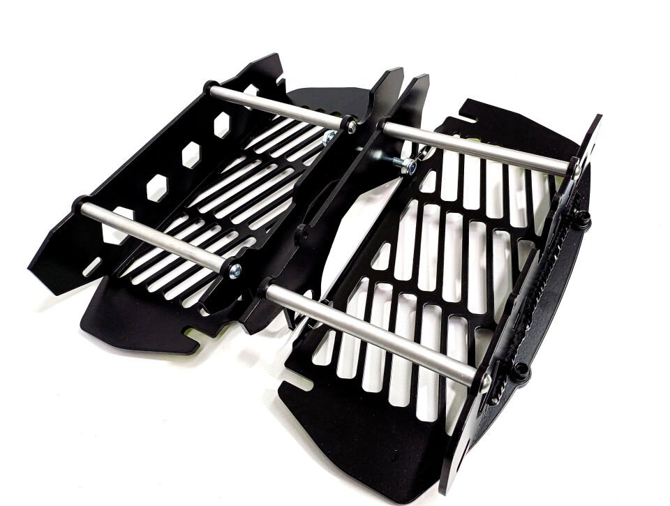 KTM RADIATOR PROTECTOR 2T/4T 2017-2019 MODEL BLACK