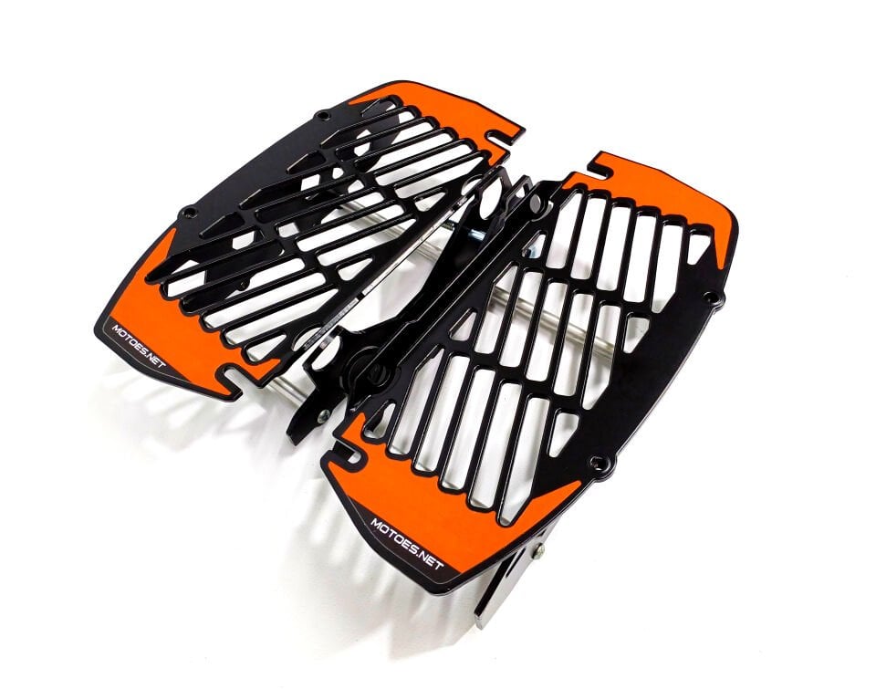 KTM RADIATOR PROTECTOR 2T/4T 2017-2019 MODEL BLACK