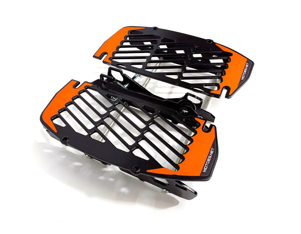 KTM RADIATOR PROTECTOR 2T/4T 2017-2019 MODEL BLACK