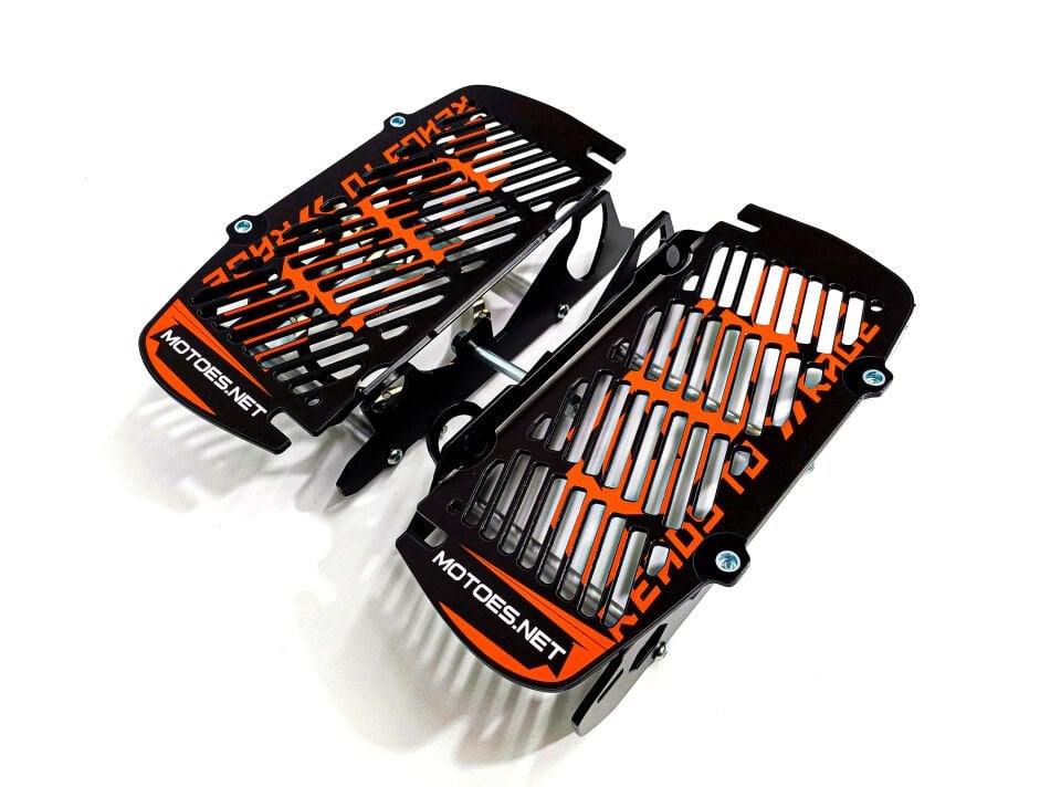 KTM RADIATOR PROTECTOR BLACK 2T/4T 2020-2026 MODEL