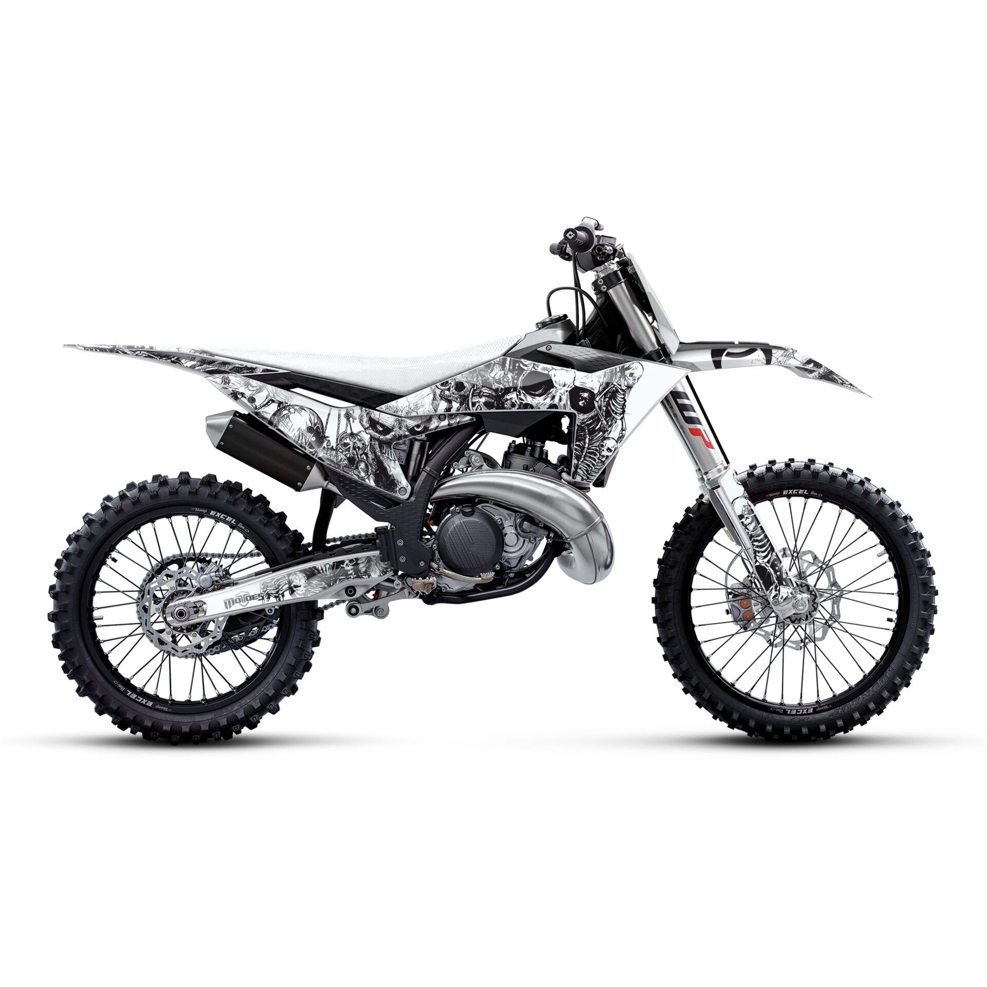 KTM Modelleri için Grafik Kiti - Moonlight Nightmare SX/SX-F/XC/XC-F 2023-2024 - Standart Gloss
