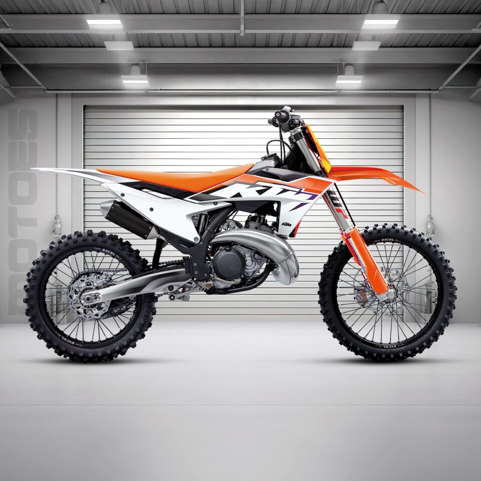 KTM Modelleri için Grafik Kiti - Pure Form SX 50 2009-2015 - Standart Mat - Seçenek 2