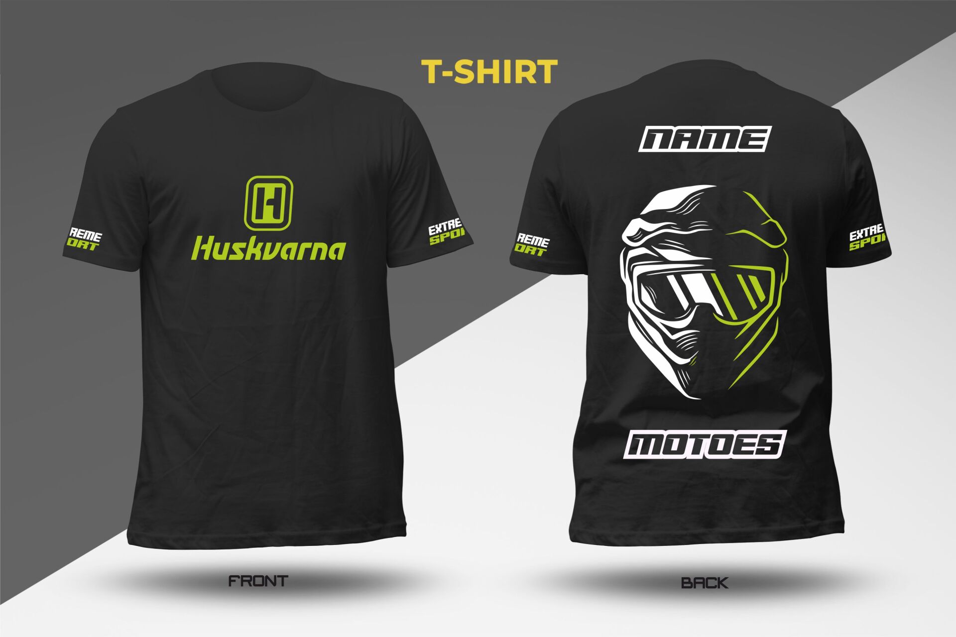 MOTOES T-SHIRT REMOVAL