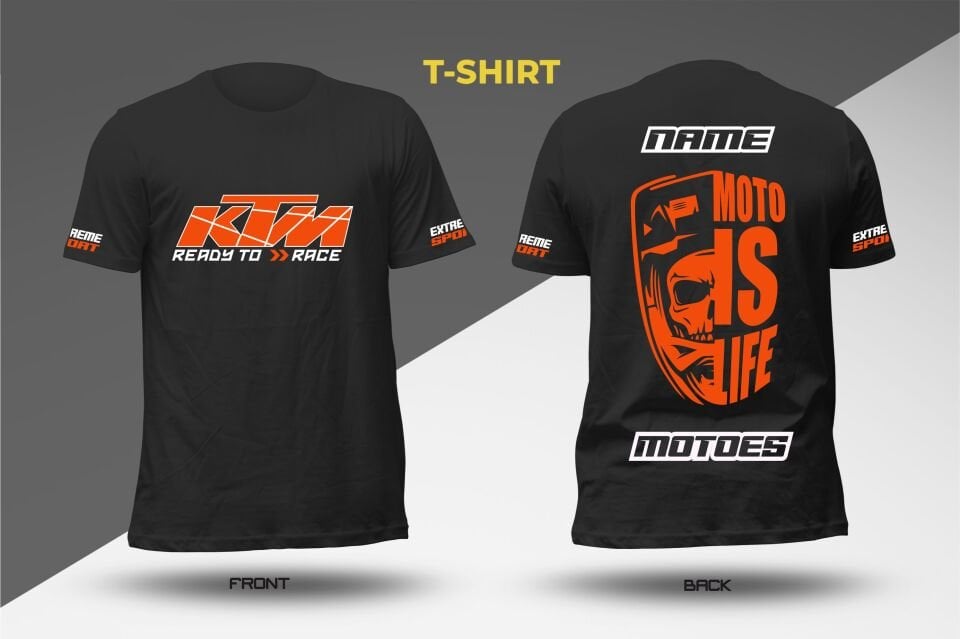 MOTOS T-SHRT KTM