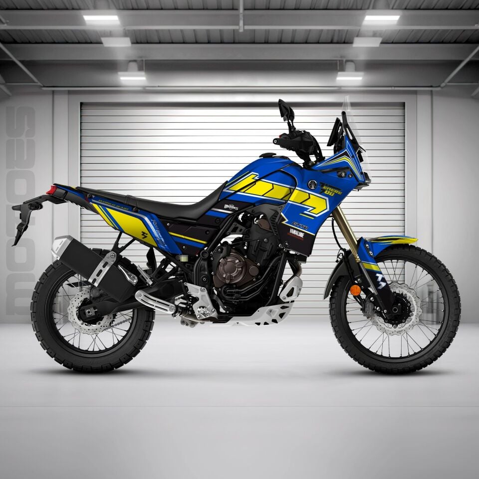 YAMAHA TENERE 700 İÇİN GRAFİK SETİ Tenere 700 - 2024 - Standart Matte