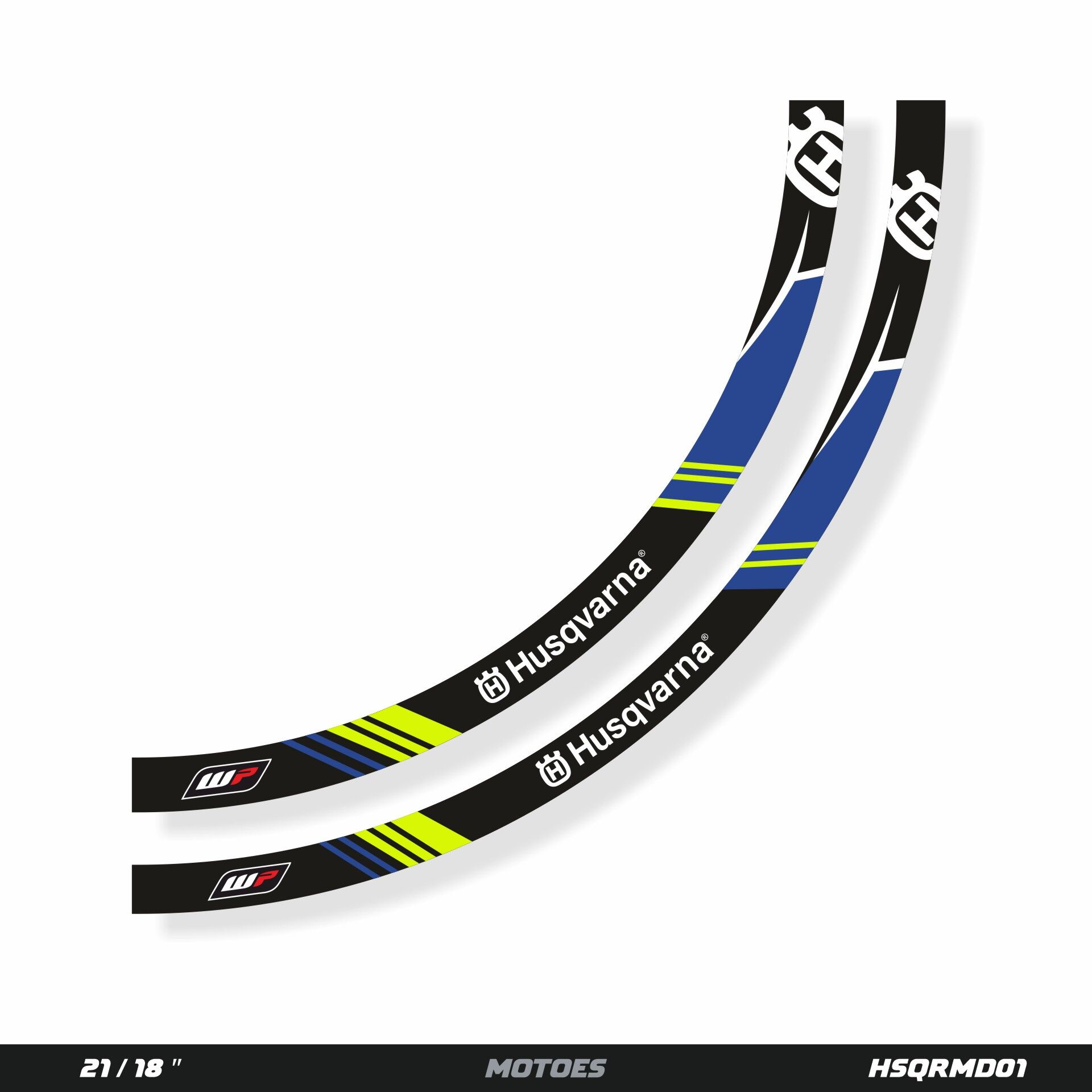 MOTOES JANT ÇIKARTMA SETİ - HUSQVARNA İÇİN Gloss