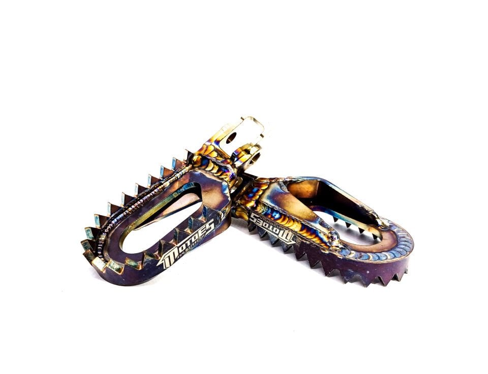 Motoes Paslanmaz Çelik Özel Ofset Pozisyonlu Ayaklık Gasgas 2021-2023 Modelleri İçin