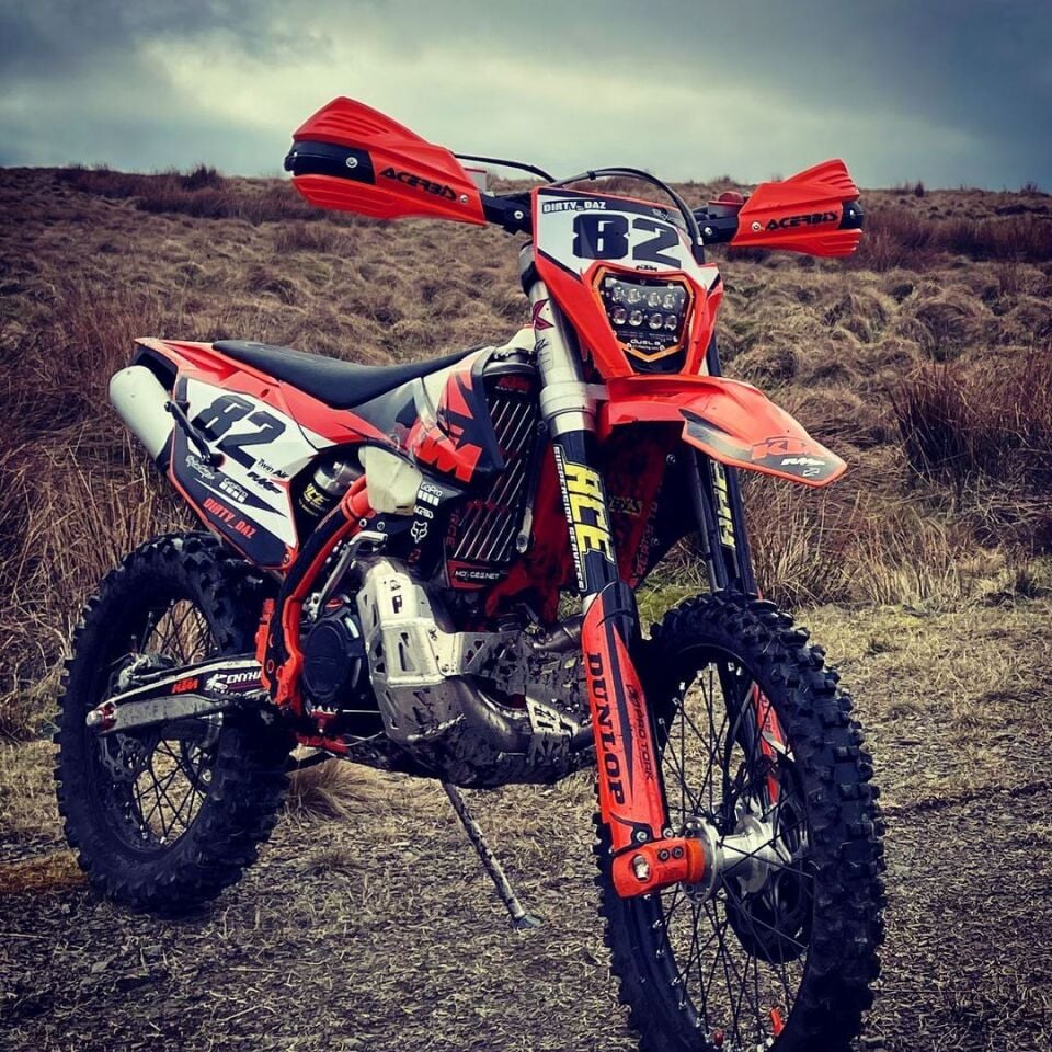 KTM RADIATOR PROTECTOR 2T/4T 2017-2019 MODEL