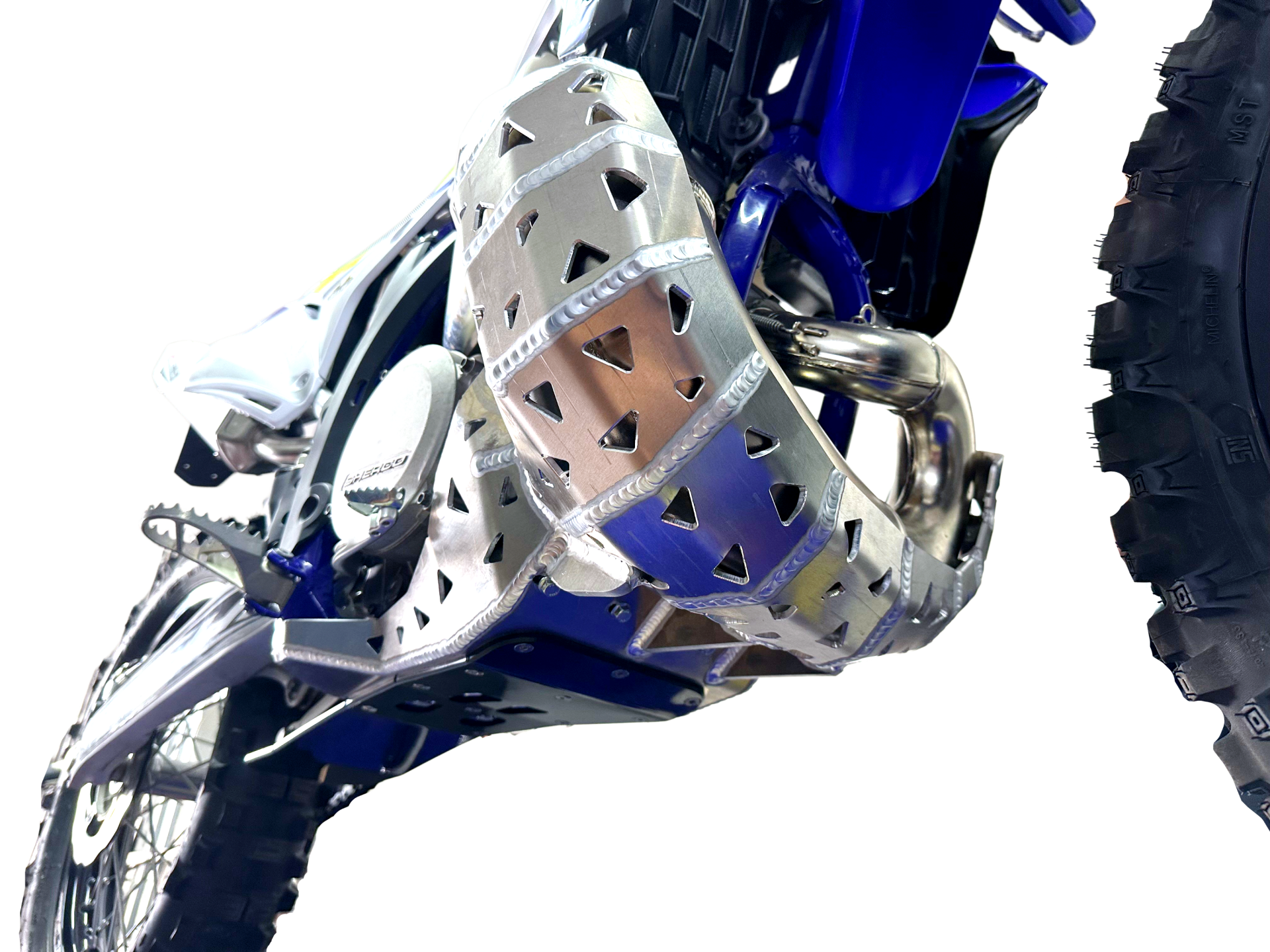 SHERCO ( SPES ) SE-R 250/300 2023-2025 Karter ve Salyangoz Koruma Link Koruma Dahil değil - MAVİ