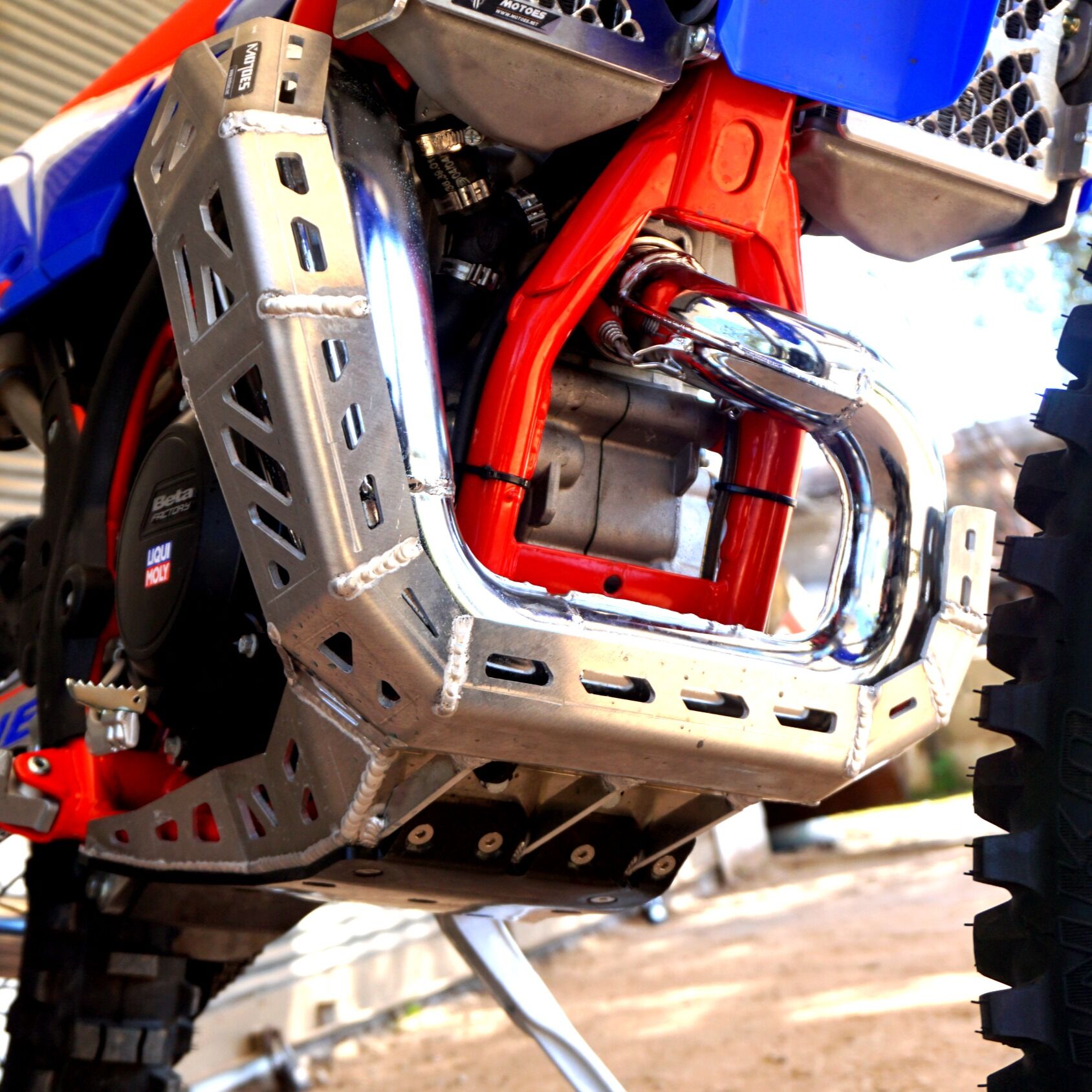 BETA XTRAINER 2015-2025 Link Korumalı Karter ve Salyangoz Koruma