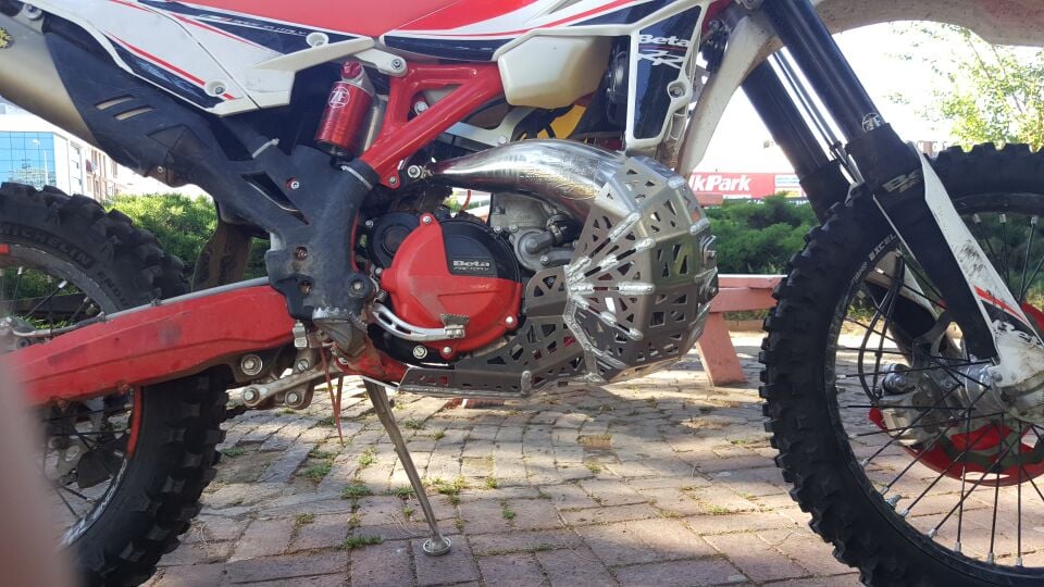BETA 250/300 RR 2014-2019 Link Korumalı Karter ve Salyangoz Koruma