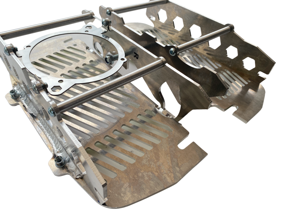 Motorcycle Radiator Guard Set for Husqvarna 2T/4T 2017-2019 Models