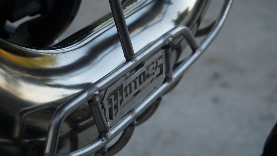 Motorcycle crash plate with pipe protector for Husqvarna TX-TE 2020-2023 models