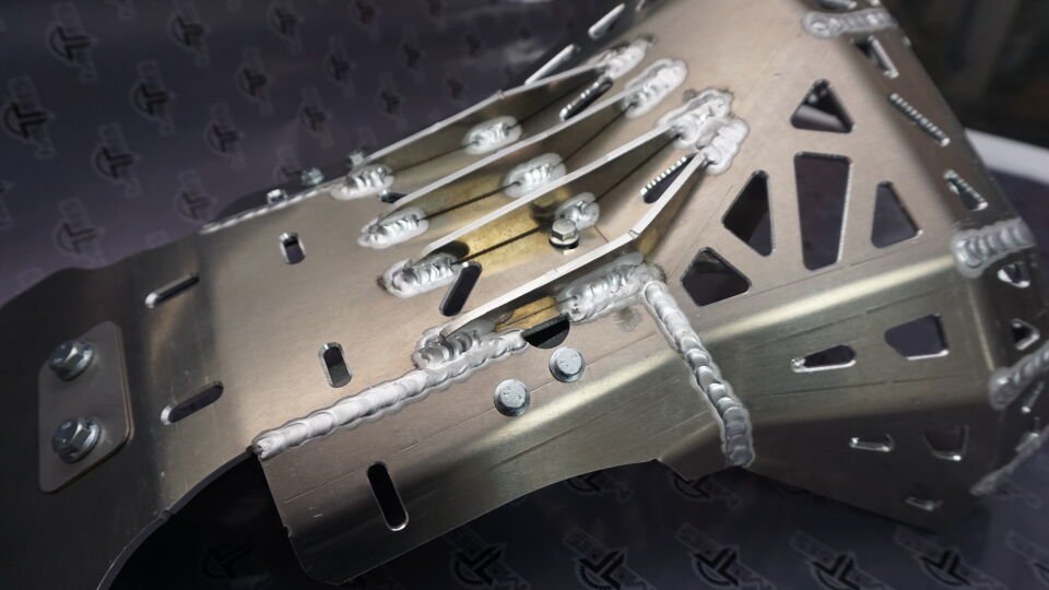 CRASH PLATE WITH PIPE PROTECTOR FOR KTM SX-EXC-XC-XCW-TPI 2008-2016