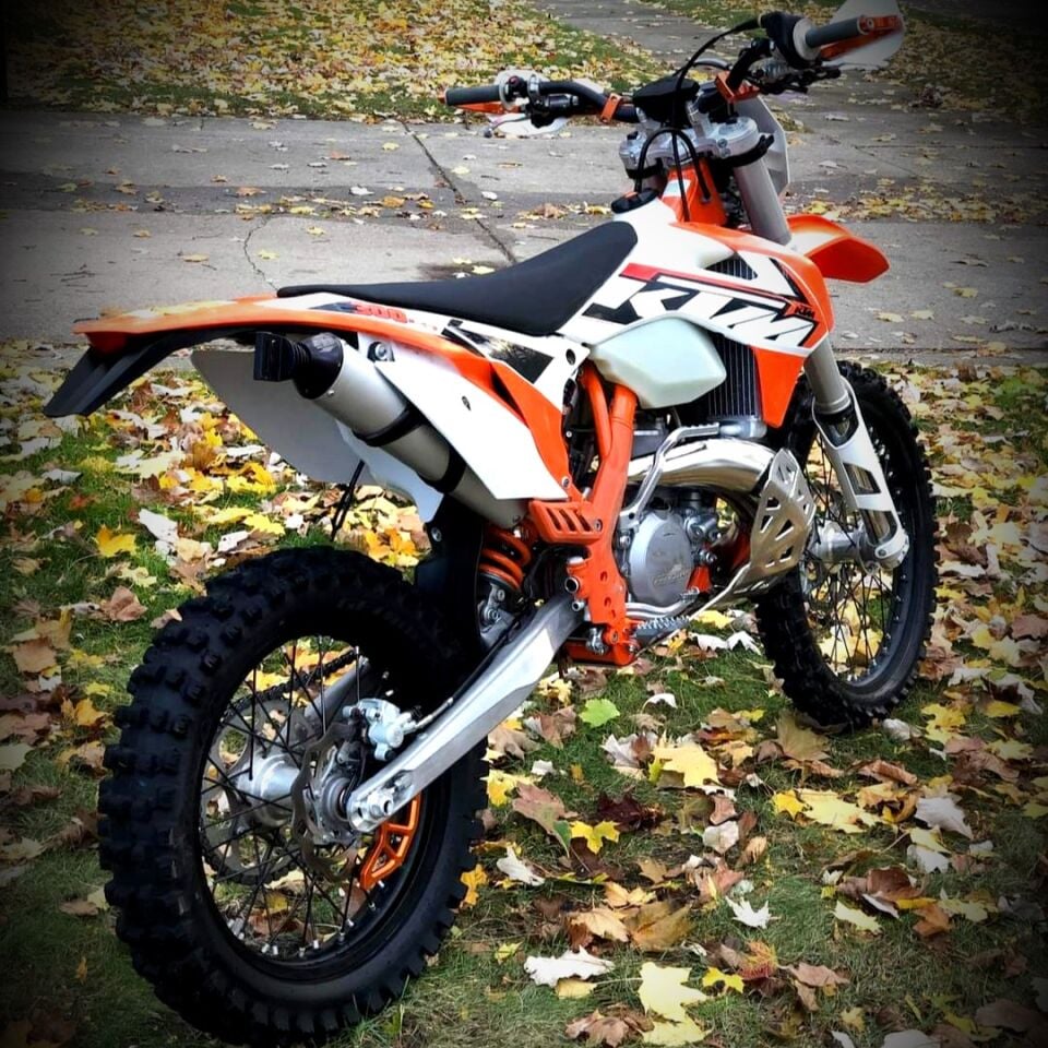 KTM, Husqvarna SX-EXC-XC-XCW-TPI 2008-2016 için Karter ve Salyangoz Koruma