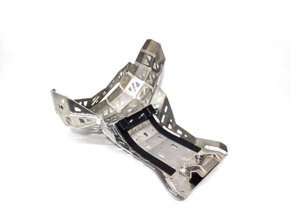 CRASH PLATE WITH PIPE PROTECTOR for KTM 2020-2023 / 250/300 2T