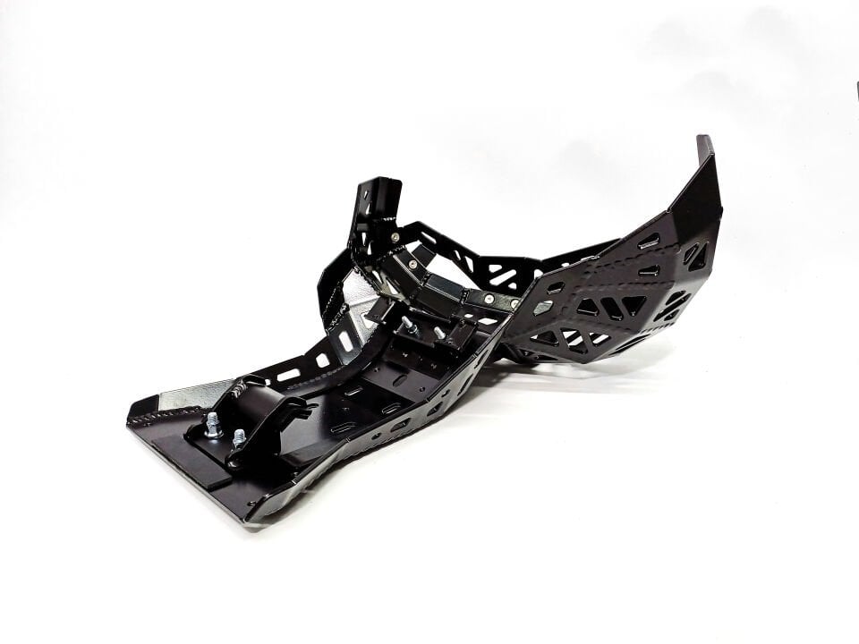 CRASH PLATE WITH PIPE PROTECTOR for KTM 2020-2023 / 250/300 2T