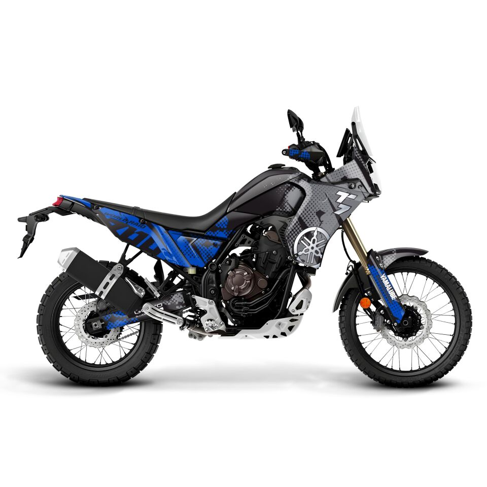 YAMAHA TENERE 700 İÇİN GRAFİK SETİ Tenere 700 Rally - 2020 - Standart Gloss