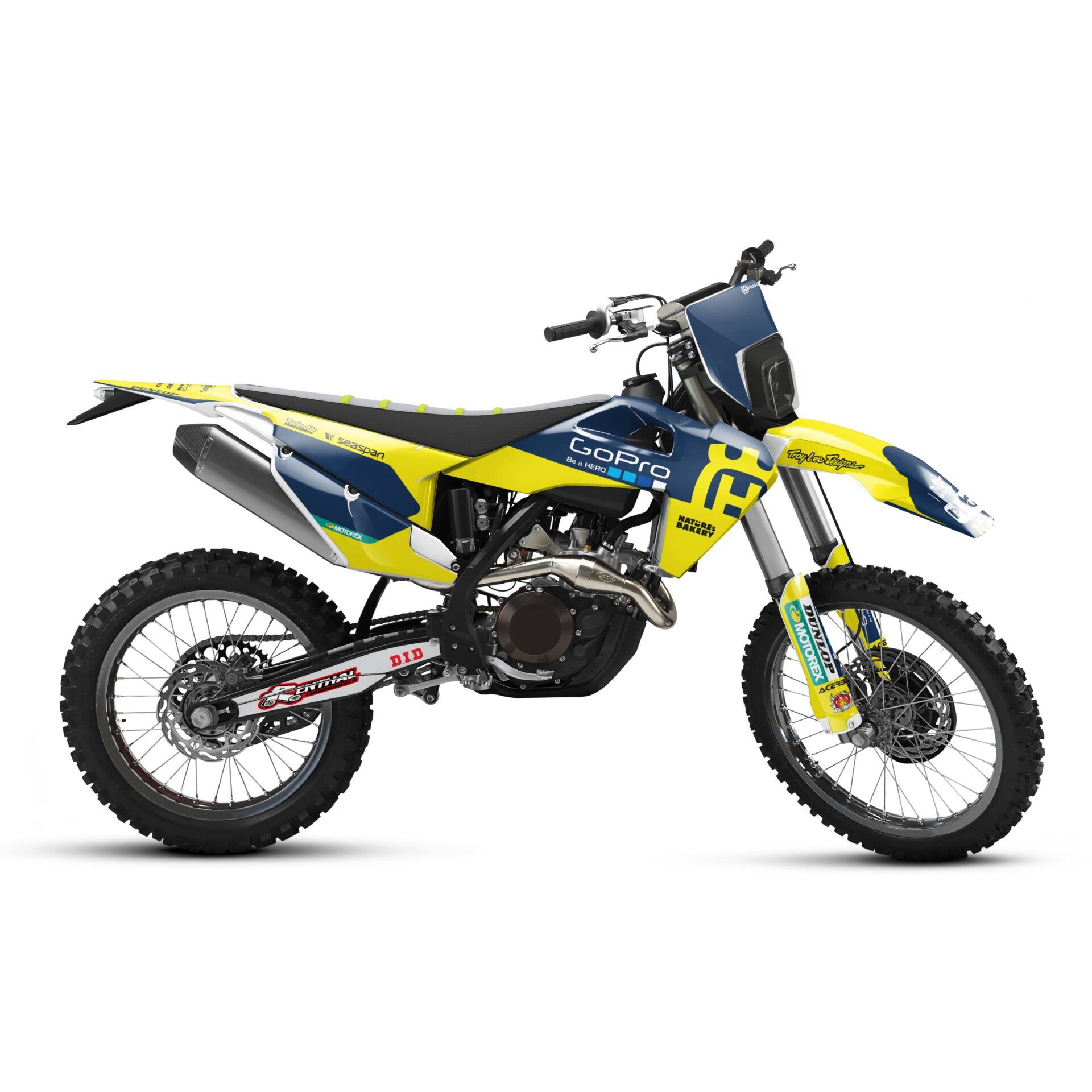 Husqvarna Modelleri için Grafik Kiti TC85 2015-2017 - Standart Mat